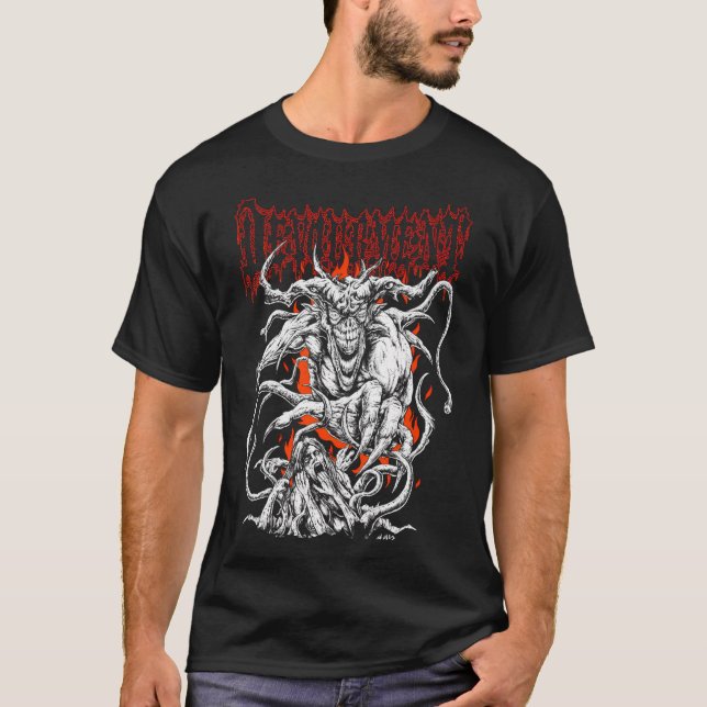 T-shirt Devourment Profane Contagion (Devant)