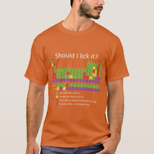 T-shirt Devrais-je le lécher ami