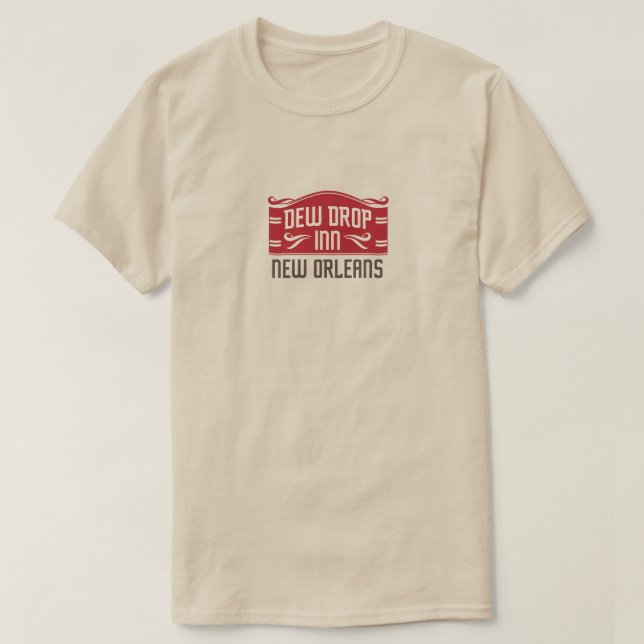 T-shirt Dew Drop Inn New Orleans (Design devant)