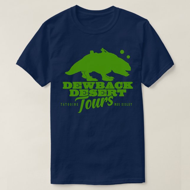 T-shirt Dewback Desert Tours (Design devant)