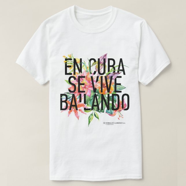 T-shirt d'expert en logiciel Vive Bailando Men (Design devant)