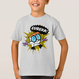 T-shirt Dexter "Eureka !" Graphique de légende à demi-tein