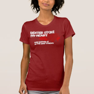 T-shirt Dexter m'a volé le coeur