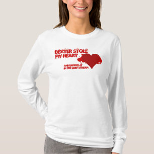 T-shirt Dexter m'a volé le coeur