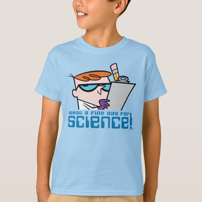 T-shirt Dexter - Quel Beau Jour Pour La Science ! (Devant)