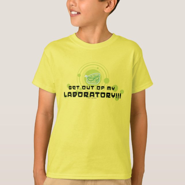 T-shirt Dexter - Sortez De Mon Laboratoire ! ! ! (Devant)