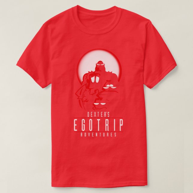 T-shirt Dexters Ego Voyage aventures (Design devant)