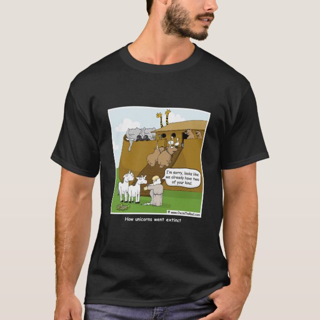 T-shirt d'extinction de licorne (Devant)