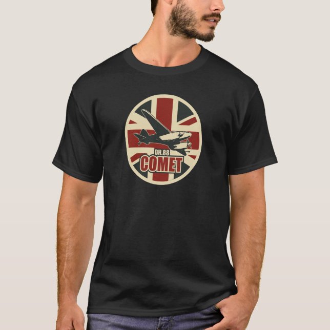 T-shirt DH 88 Comet (Devant)