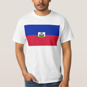 T-shirt d'Haïti de Drapeau - drapeau du Haïti