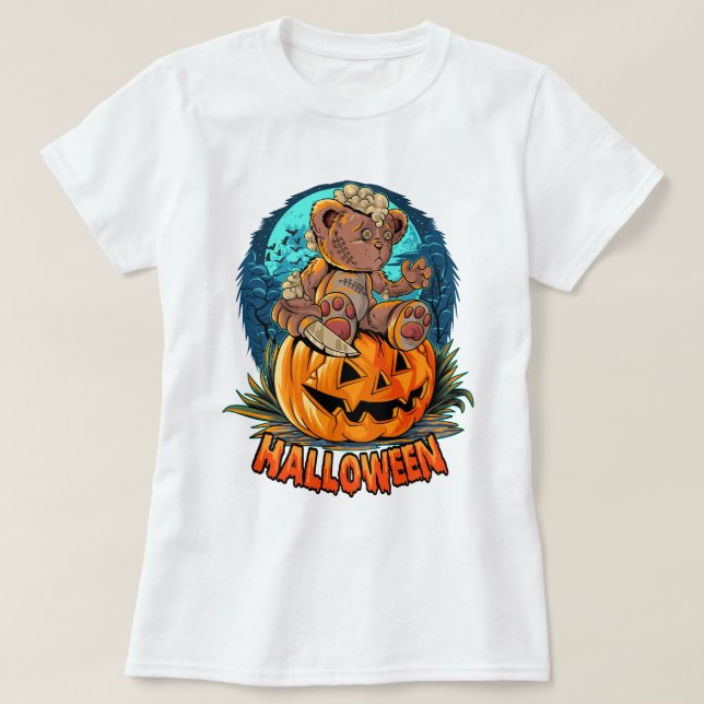 T-shirt d'Halloween (Design devant)