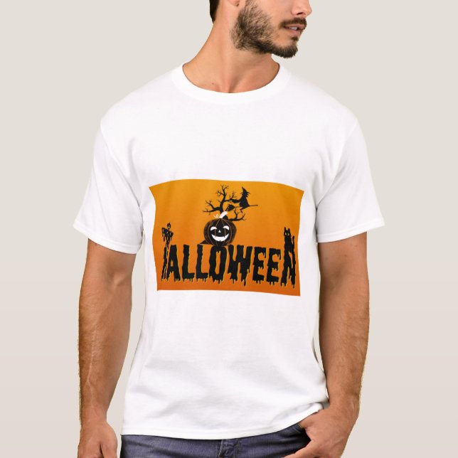 T-shirt d'Halloween (Devant)