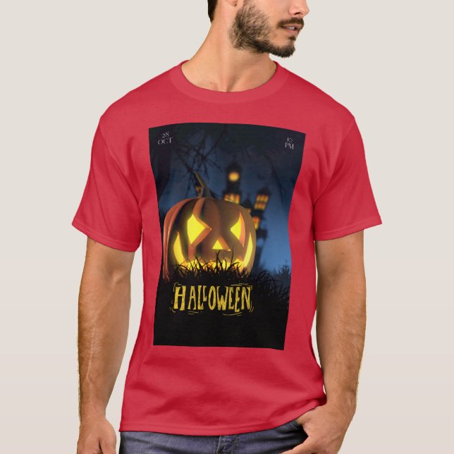 T-shirt d'Halloween (Devant)