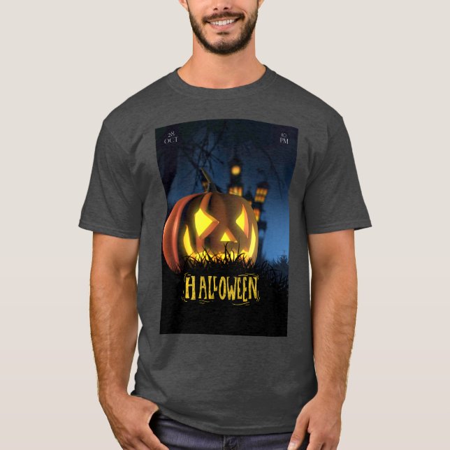 T-shirt d'Halloween (Devant)