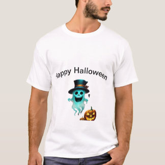 T-shirt d'Halloween. Cadeau d'Halloween. Chemise H