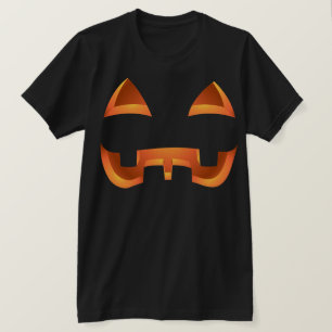 T-shirt d'Halloween Citrouille Tee Jack-o-lanterne