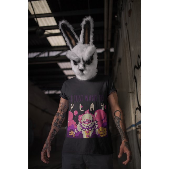 T-shirt d'Halloween Clown déplaisant" (Créateur téléchargé)