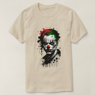 T-shirt d'Halloween clown effrayant