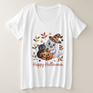 T-shirt d'Halloween mignon - Broderie Whimsical