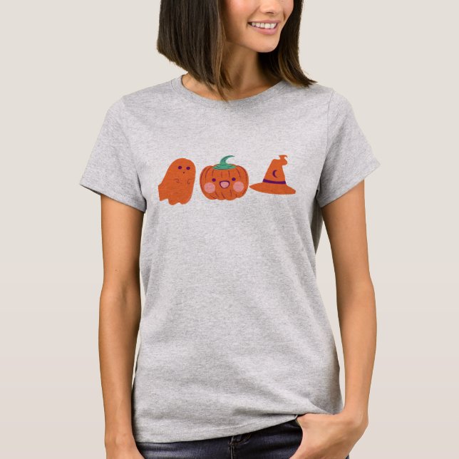 T-Shirt d'Halloween, T-Shir d'Halloween (Devant)