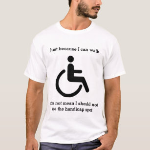 T-shirt d'handicap