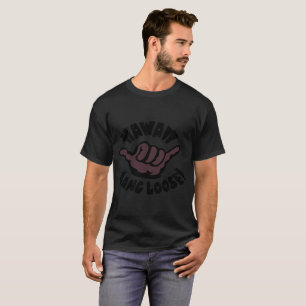 T-shirt D'HAWAÏ rétro Hawaï ameri SURFANT du coup