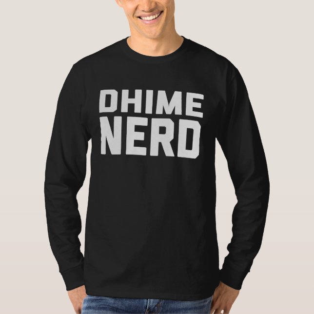 T-shirt Dhime Nerd  Music  For Music Class (Devant)