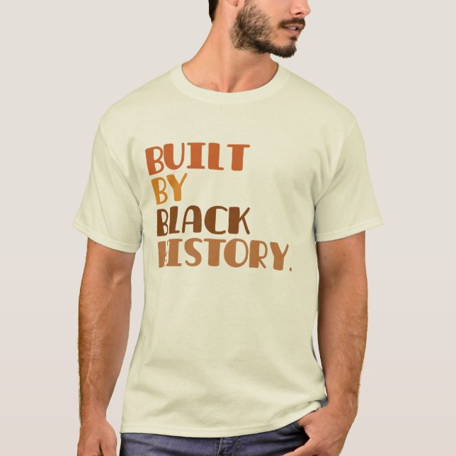 T-Shirt D'Histoire Noire (Devant)