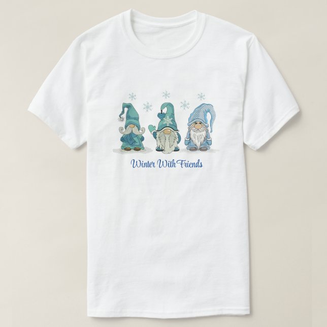 T-shirt d'hiver (Design devant)