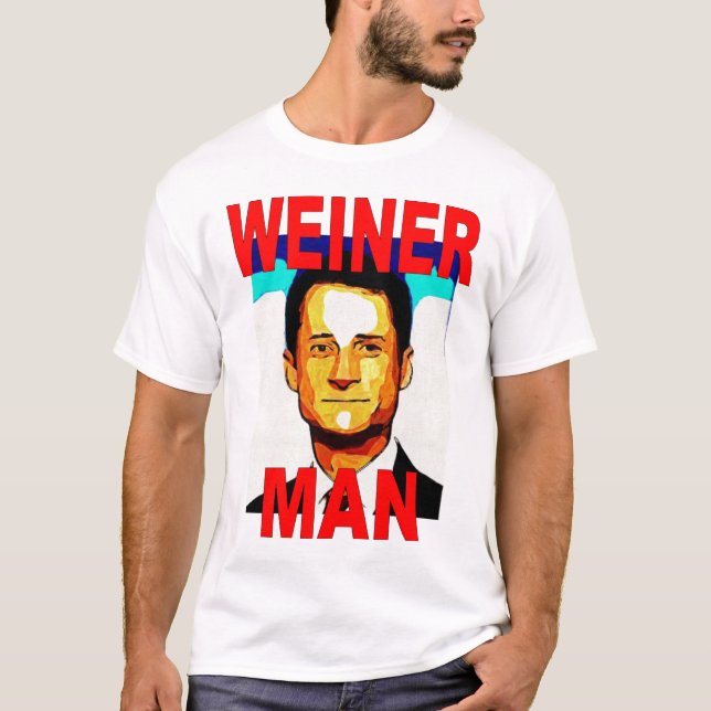 T-shirt d'homme d'Anthony Weiner (Devant)