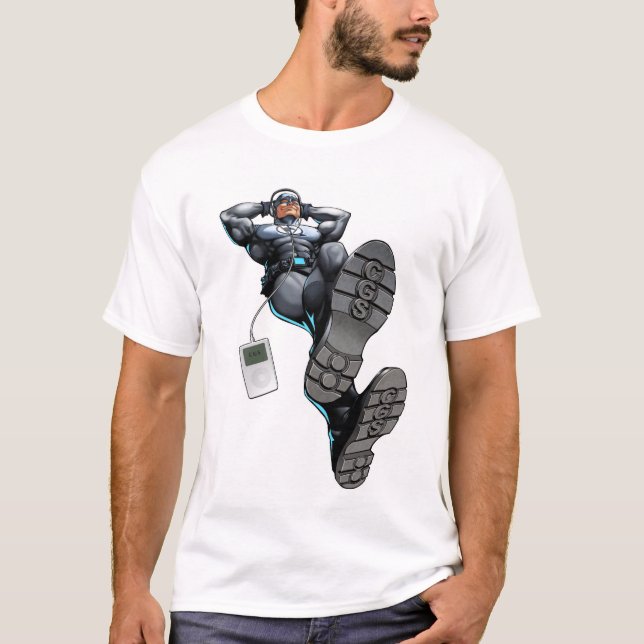 T-shirt d'homme de CGS (Devant)
