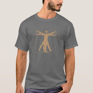 T-shirt d'homme de da Vinci Vitruvian