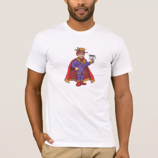 T-shirt d'homme de tasse de souteneur