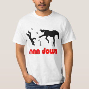 T-shirt D'homme pièce en t de valeur de fers à cheval ve