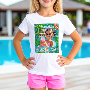 T-Shirt d'honneur pour une fête de piscine amusant