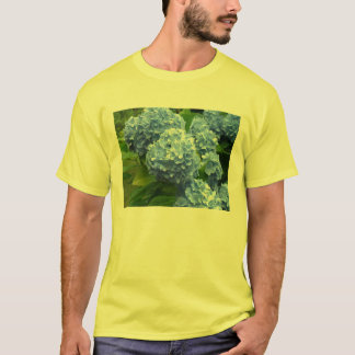 T-shirt d'hortensia