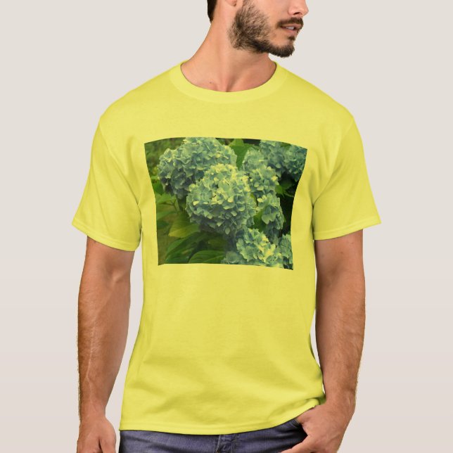 T-shirt d'hortensia (Devant)