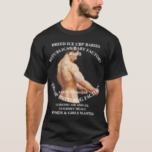 T-shirt DHS CBP Trump Iran Guerre Chien Bombardement Crime