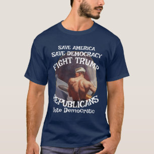 T-shirt DHS FBI CBP Gavin Newsom Président Démocratique x