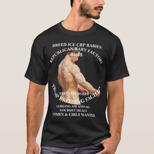 T-shirt DHS FBI CBP Trump Conservateur Libéral Fasciste (Devant)