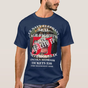 T-shirt DHS FBI CBP Trump Ex Marine Éléphant de mer Pendej