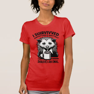 T-shirt d'humour de travail - Possum d'entreprise 