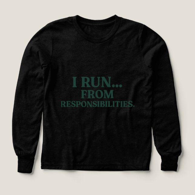 T-shirt d'humour sur la forme physique (Motif recto)