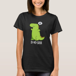 T-shirt Di-no-saur Blagues de dinosaure drôle Fond sombre