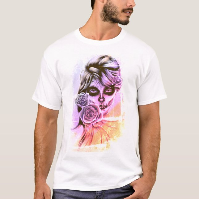 T-shirt Dia De Los Muertos (Devant)
