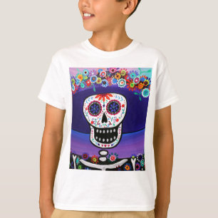 T-shirt Dia de los Muertos Catrina par Prisarts