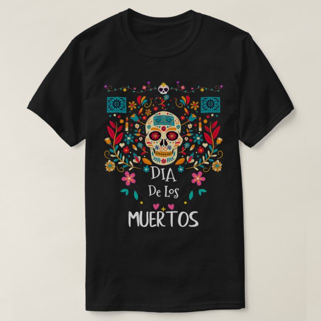 T-shirt Dia De Los Muertos Funny Day of the dead Hanging s (Design devant)