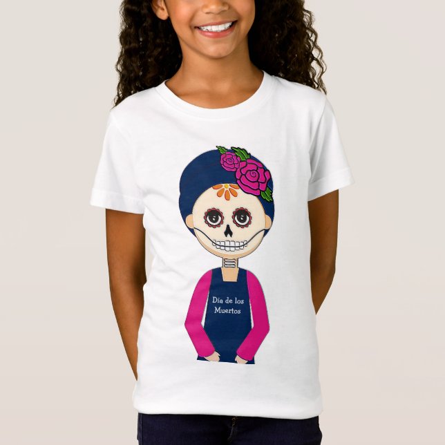 T-Shirt Día de los Muertos (Jour des morts) (Devant)
