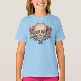 T-shirt Dia de los Muertos Skull et chemise de douille des