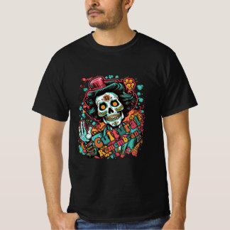 T-shirt Dia De Los Muertos, Souvenir Culturel